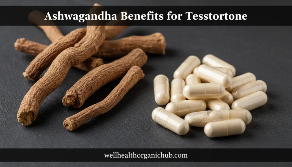 Ashwagandha Benefits for Testosterone and male vitality wellhealthorganichub