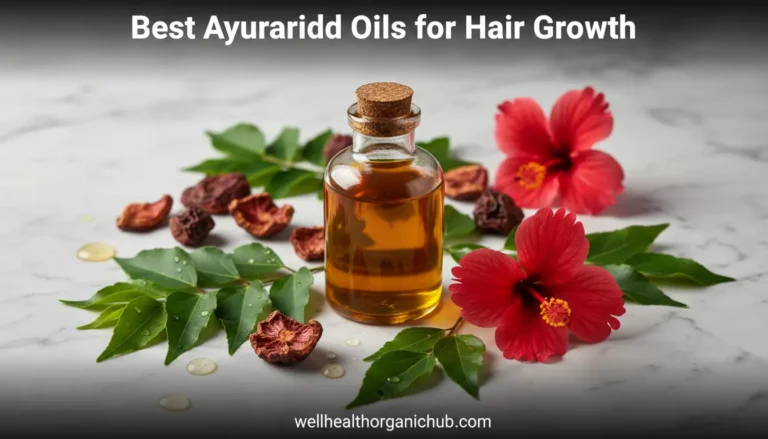 Authentic Ayurvedic ingredients for hair growth and scalp nourishment wellhealthorganichub.com