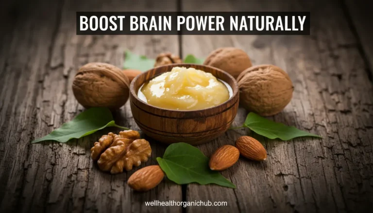 Ayurvedic organic superfoods for boosting brain power naturally including Brahmi and walnuts