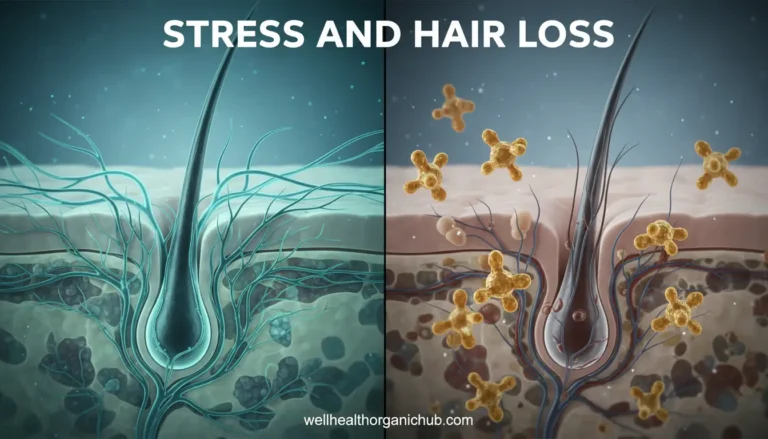 How stress and cortisol impact the human hair growth cycle wellhealthorganichub.com
