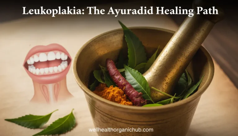 Leukoplakia treatment in Ayurveda using medicinal herbs on wellhealthorganichub.com