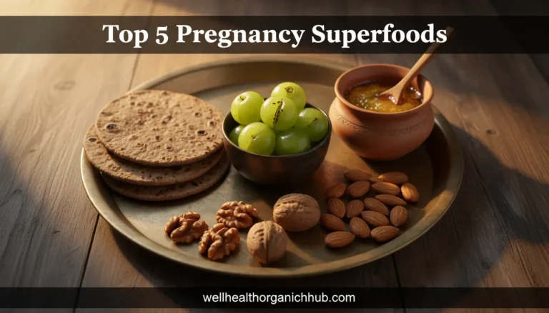 Top 5 pregnancy superfoods for Indian women including ragi and ghee
