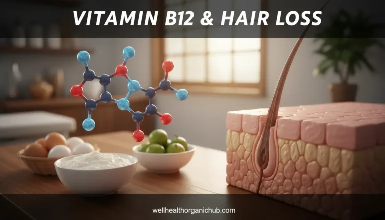 Vitamin B12 deficiency causing hair thinning and clinical reversal