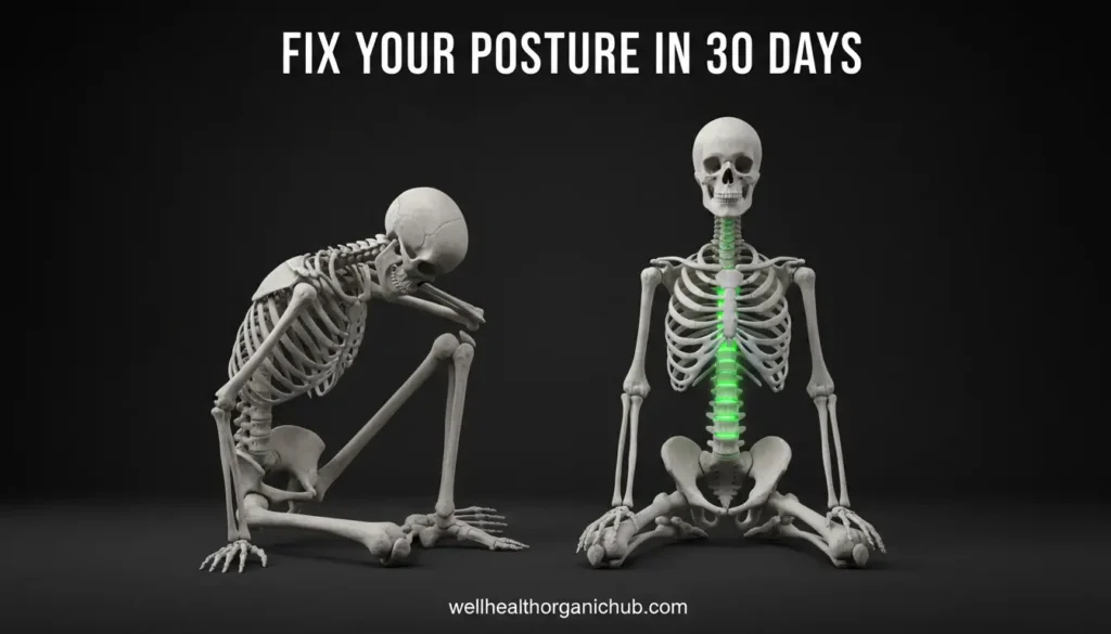 30-day plan to fix posture and ergonomic workstation setup