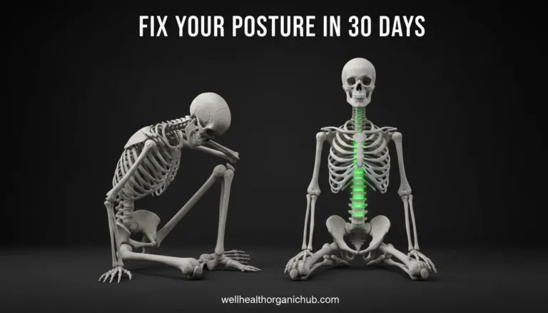 30-day plan to fix posture and ergonomic workstation setup