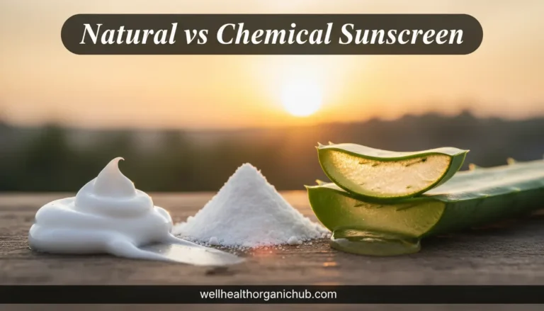 Comparison of Natural Mineral vs Chemical Sunscreen ingredients for Indian skin protection