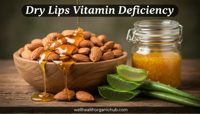 Dry lips vitamin deficiency food sources and natural remedies