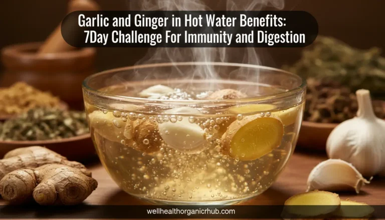 Garlic and Ginger in Hot Water Benefits 7Day Challenge For Immunity and Digestion