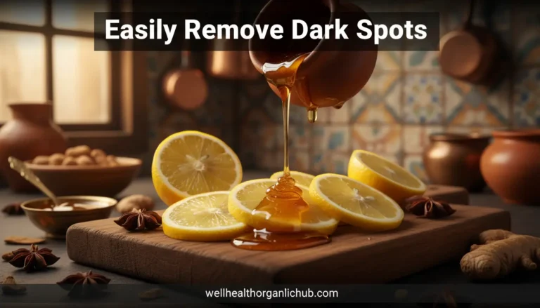 How to easily remove dark spots using lemon juice and honey natural remedies