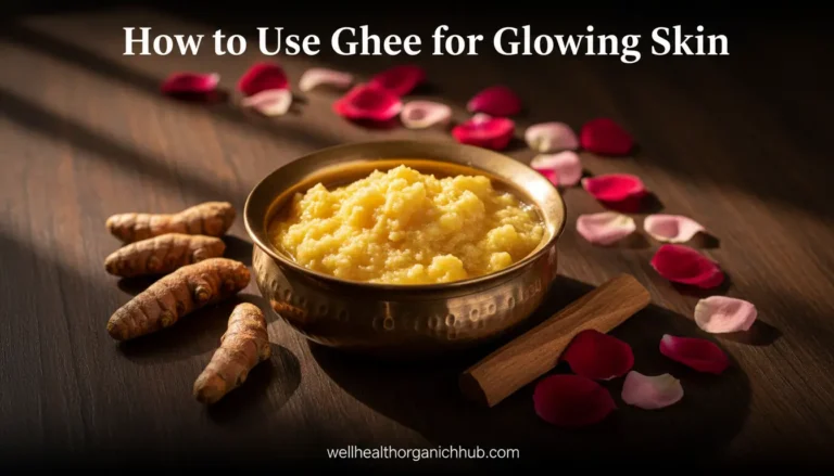 How to use ghee for glowing skin with traditional Ayurvedic ingredients