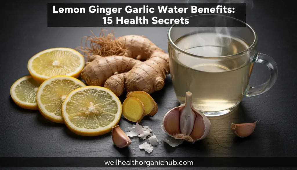 Lemon Ginger Garlic Water Benefits