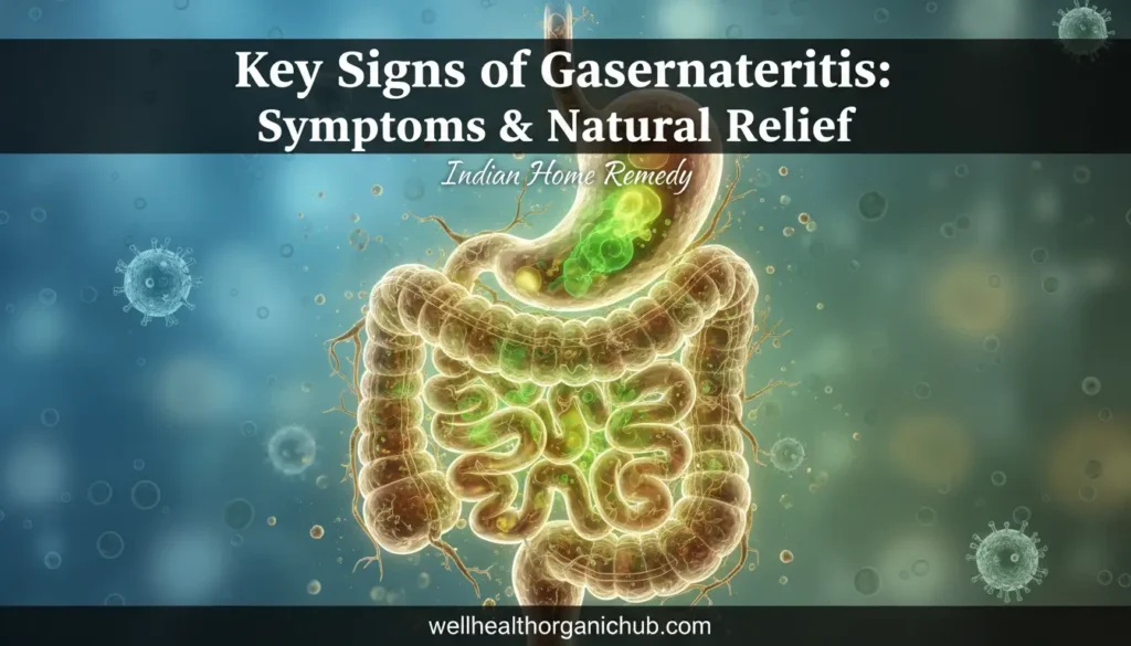 signs of gastroenteritis - Indian home remedy.