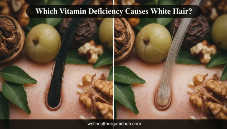 which vitamin deficiency causes white hair featuring Ayurvedic herbs and modern science