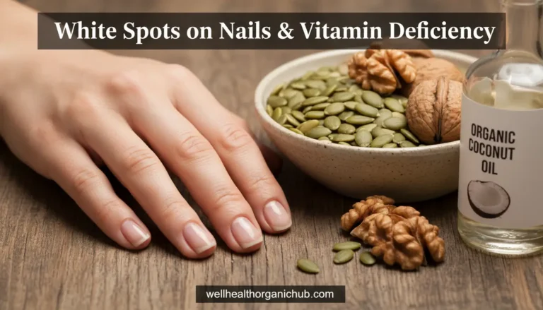 white spots on nails vitamin deficiency treatment and healthy foods