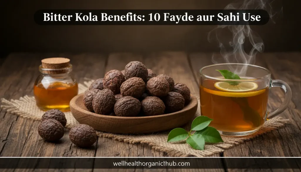 Bitter Kola Benefits - Indian natural home remedy for infection and liver detox