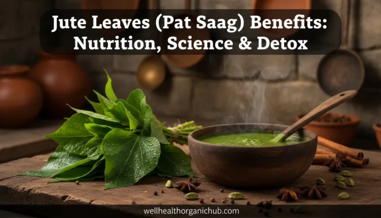 Jute Leaves Benefits - Indian home remedy