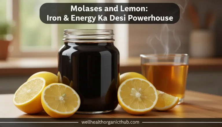 Molasses and Lemon Benefits - Indian home remedy