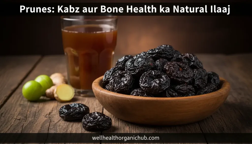 Prunes Benefits in Hindi - Natural remedy for constipation and bone health