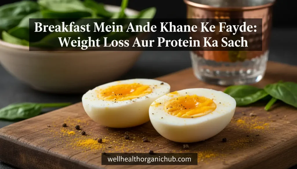ande khane ke fayde - Indian healthy egg breakfast for weight loss