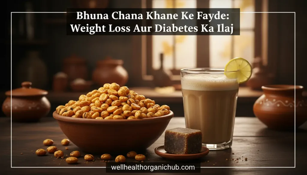 bhuna chana khane ke fayde - Indian roasted gram home remedy