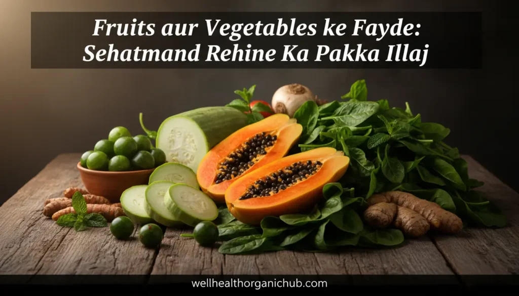 fruits aur vegetables ke fayde - Indian healthy diet benefits