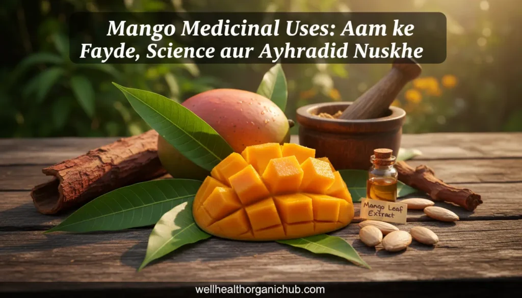 mango medicinal uses - Indian fruit and herbal remedies.