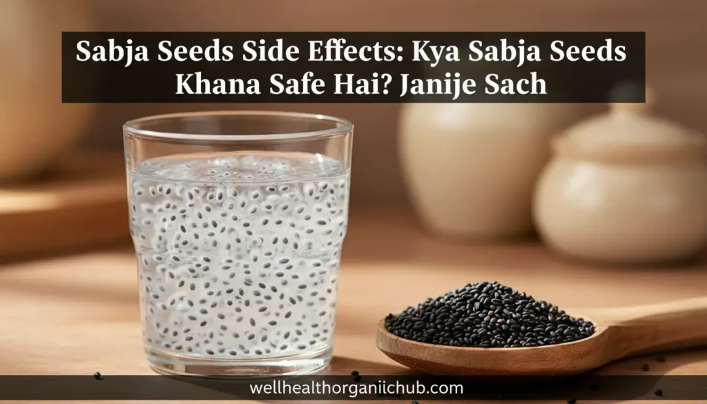 sabja seeds side effects - Potential risks and precautions for basil seeds consumption