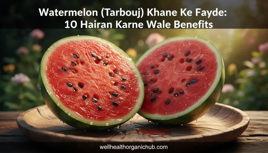 watermelon khane ke fayde - Indian summer fruit tarbooj benefits for health