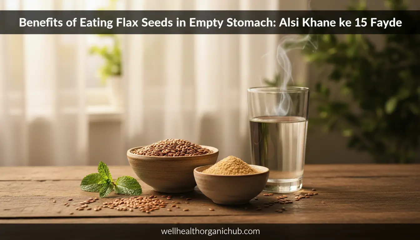 Benefits of Eating Flax Seeds in Empty Stomach: Alsi Khane ke 15 Fayde